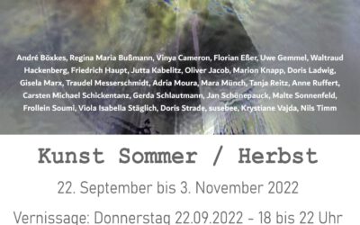 Kunst Sommer/ Herbst 2022